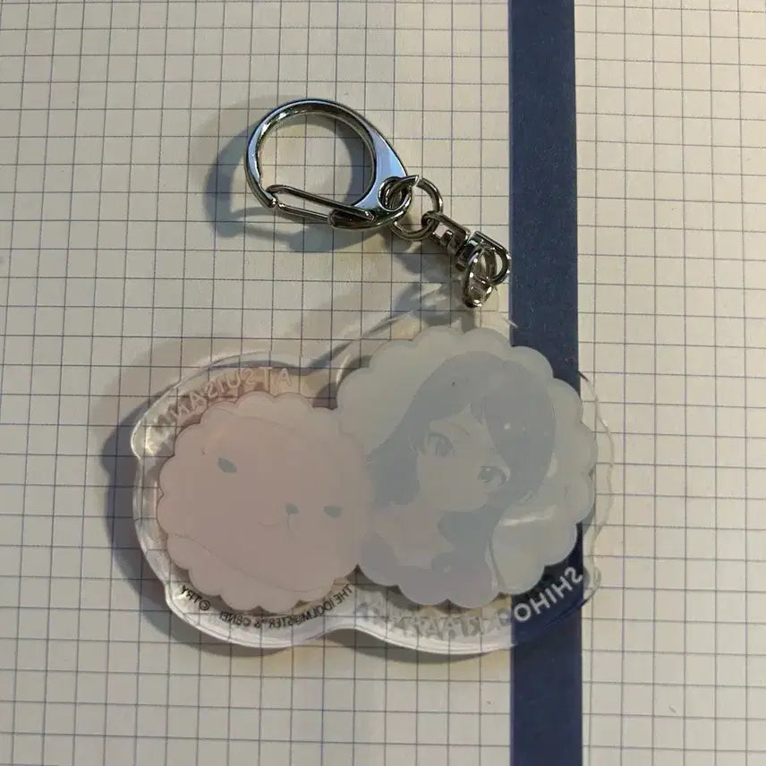 [BUNJANG] Idolmaster Million Live Kitazawa Shio &amp; Capybara Keychain / 아이돌마스터 밀리언라이브 :: 키타자와 시호 &amp; 카피바라상 :: 키링