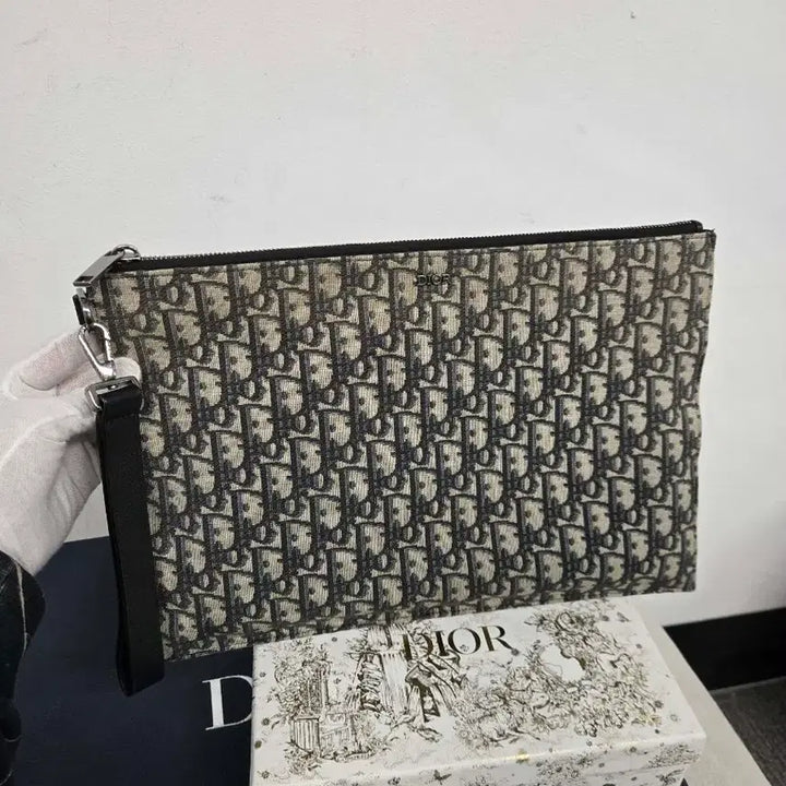 [BUNJANG] Dior Oblique Pouch Clutch Bag / [정품] 디올 오블리크 클러치백