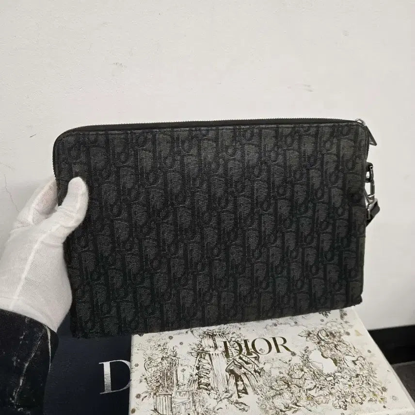 [BUNJANG] Dior Authentic iPad Clutch Bag / [정품] 디올 아이패드 클러치백