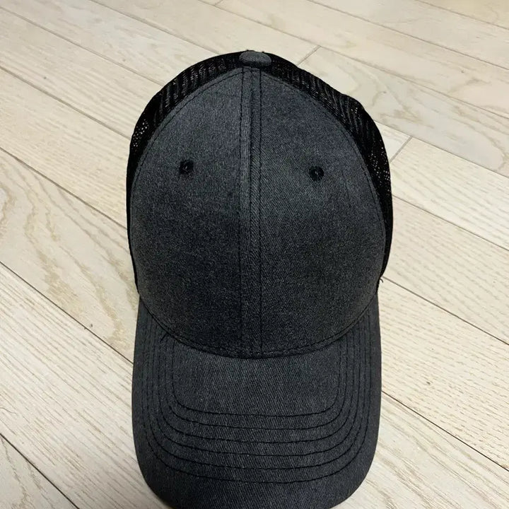 [BUNJANG] Oversized Grey Mesh Cap L / 새제품 오버사이즈 그레이 메쉬캡 L