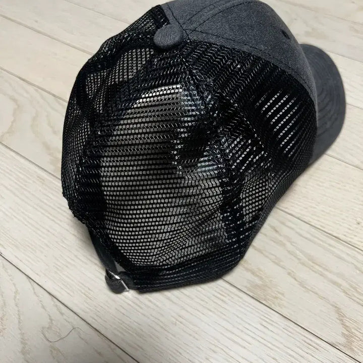 [BUNJANG] Oversized Grey Mesh Cap L / 새제품 오버사이즈 그레이 메쉬캡 L