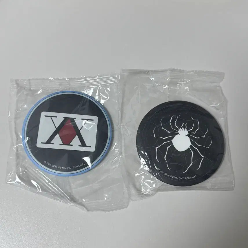 [BUNJANG] Hunter x Hunter Collaboration Cafe Mirror Bundle Set / 헌터헌터 헌헌 콜라보카페 15만원 특전 거울 일괄판매