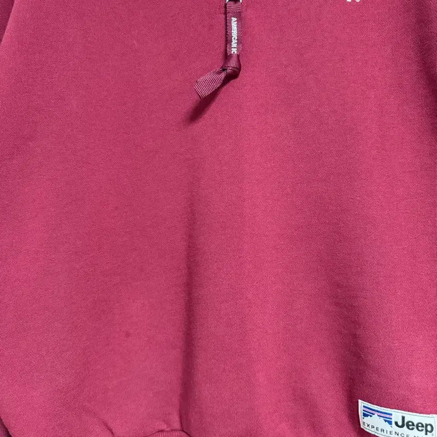 [BUNJANG] Jeep M-Logo Half-Zip Sweatshirt / 지프 M-Logo 반집업 맨투맨 jeep