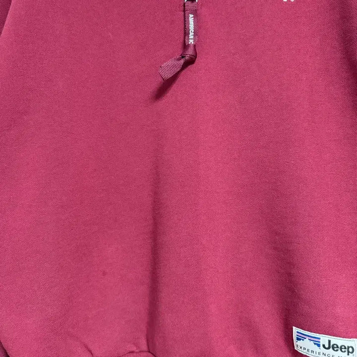 [BUNJANG] Jeep M-Logo Half-Zip Sweatshirt / 지프 M-Logo 반집업 맨투맨 jeep