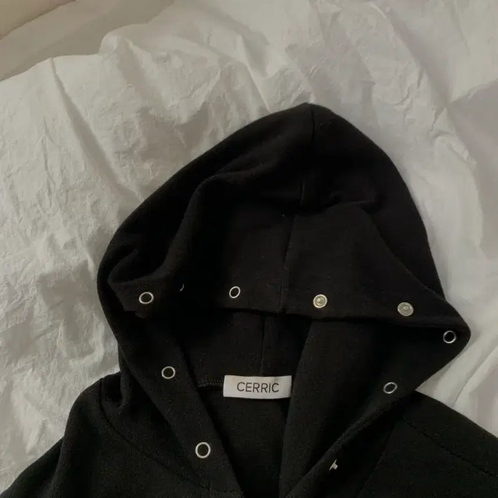 [BUNJANG] CERRIC Black Hood String Tee / CERRIC 블랙 후드 스트링티