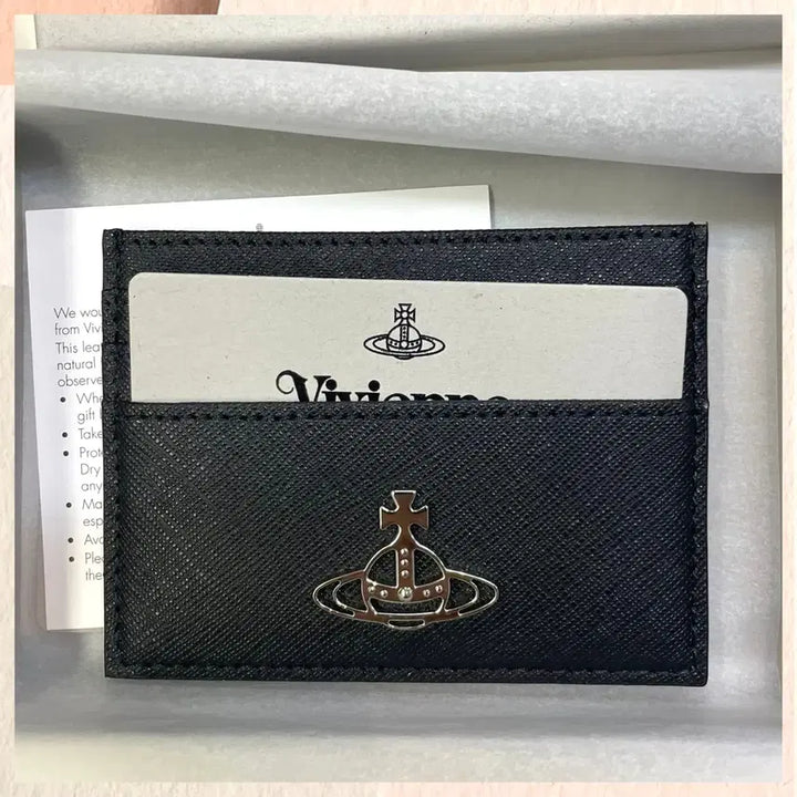 [BUNJANG] Vivienne Westwood Black Card Wallet (Sealed) / 비비안웨스트우드 블랙 카드지갑 (미개봉)