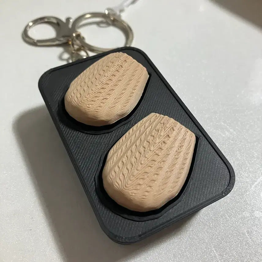 [SOLD OUT] 디저트 클릭커 클리커 키링 마들렌 푸딩 청축 크림치즈 냉장고 두쫀쿠 키캡