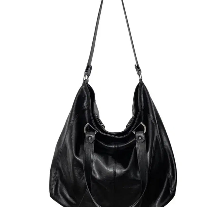 [BUNJANG] Bohemian Seoul Leather Shoulder Bag / 보헤미안서울 숄더백 레더 가방 보헴서 bohemseo