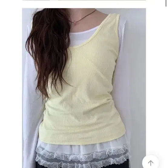 [BUNJANG] Layered Tank Top / 레이어드 나시