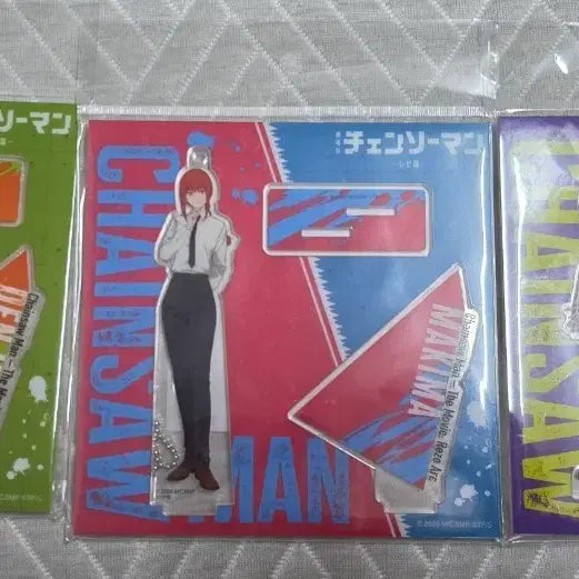 [BUNJANG] Chainsaw Man Toho Cinemas Limited Edition Acrylic Standee / Keychain Set / 체인소맨 일본 영화관 한정 굿즈 팝니다