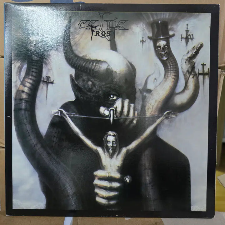 [BUNJANG] Celtic Frost To Mega Therion LP Licensed Edition / Celtic Frost - To Mega Therion LP 라이센스반
