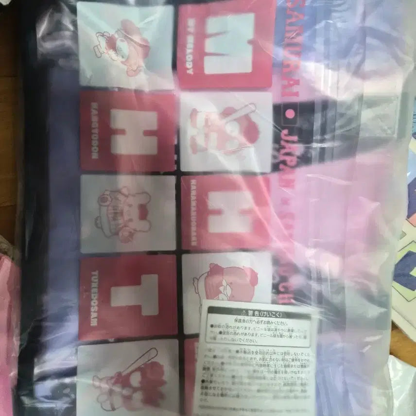 [SOLD OUT] 산리오 캐릭터즈 클리어 토트백 (사무라이 재팬)