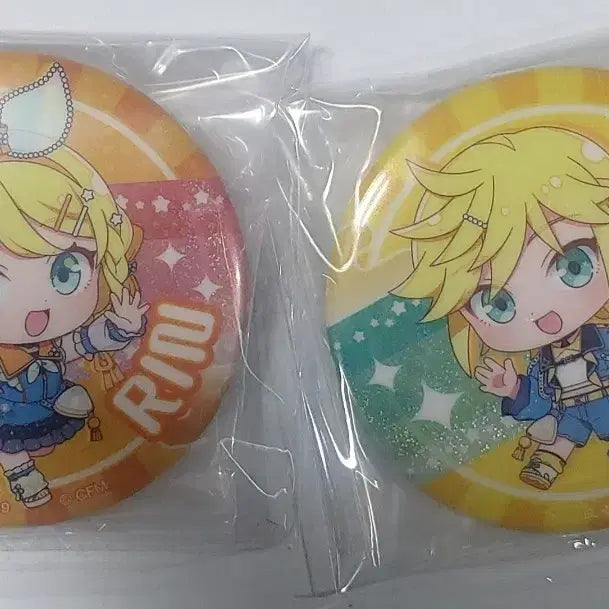 [BUNJANG] Vocaloid Kagamine Rin &amp; Len Magical Mirai 2025 Can Badges Bundle Set / 일괄) 보컬로이드 카가미네 린 카가미네 렌 매지컬미라이 2025 캔뱃지