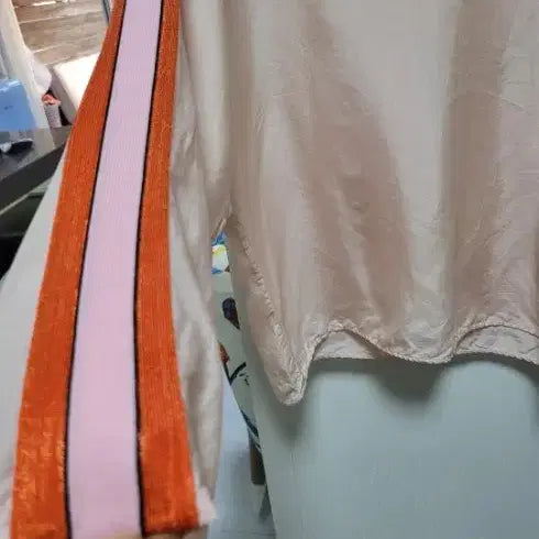 [BUNJANG] Sandro Pink Silk Blouse / (정품)산드로 핑크 실크 블라우스 Free