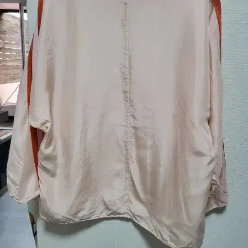 [BUNJANG] Sandro Pink Silk Blouse / (정품)산드로 핑크 실크 블라우스 Free