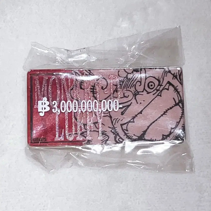 [BUNJANG] One Piece Luffy Nika Bounty Badge Acrylic Goods / 원피스 루피 니카 바운티 뱃지 현상금 명찰 아크릴 굿즈 미개봉