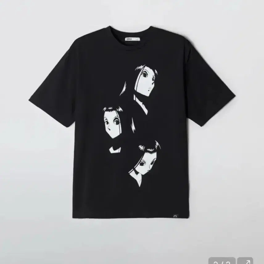 [SOLD OUT] 스파오 헌터헌터 콜라보 이르미 반팔티 XL