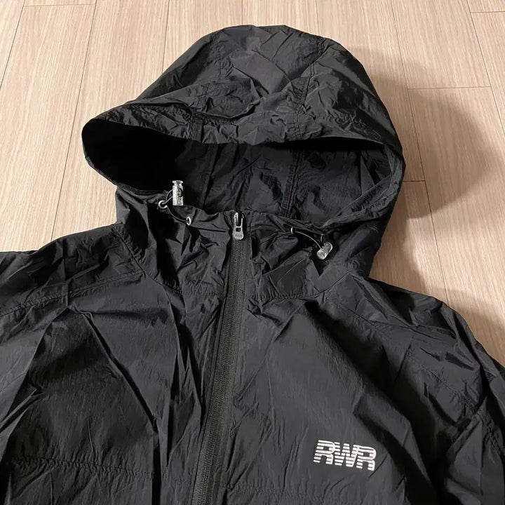 [BUNJANG] RWR 블랙 후드 바람막이 자켓 ~L / RWR 블랙 후드 바람막이 자켓 ~L