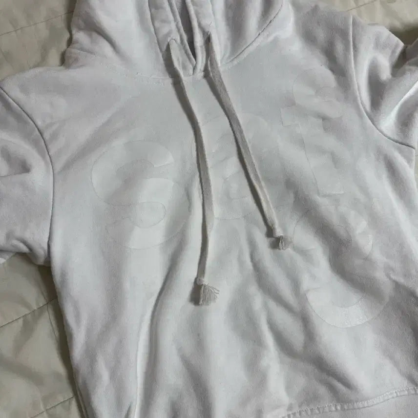 [BUNJANG] Safarispot White Hoodie / 사파리스팟 흰색 후드티