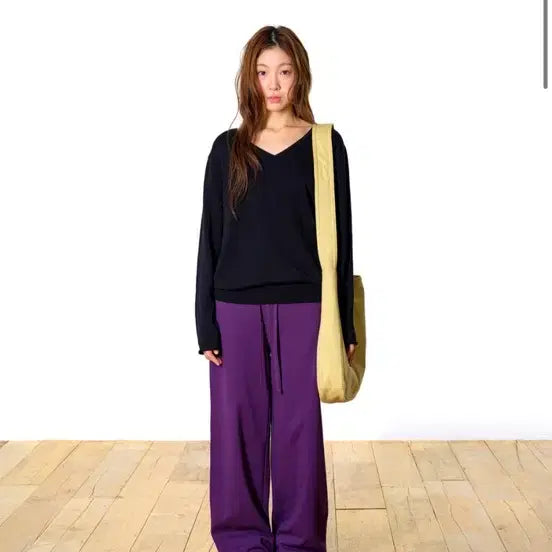 [BUNJANG] KOSEIO 038 Soft Sweat Pants Purple M / 코이세이오 038 SOFT SWEAT PANTS PURPLE M