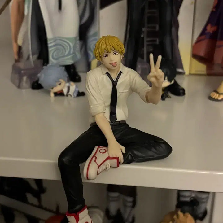 [BUNJANG] Chainsaw Man Denji Noodle Stopper Figure / 체인소맨 덴지 쵸코노세 누들스토퍼 판매합니다