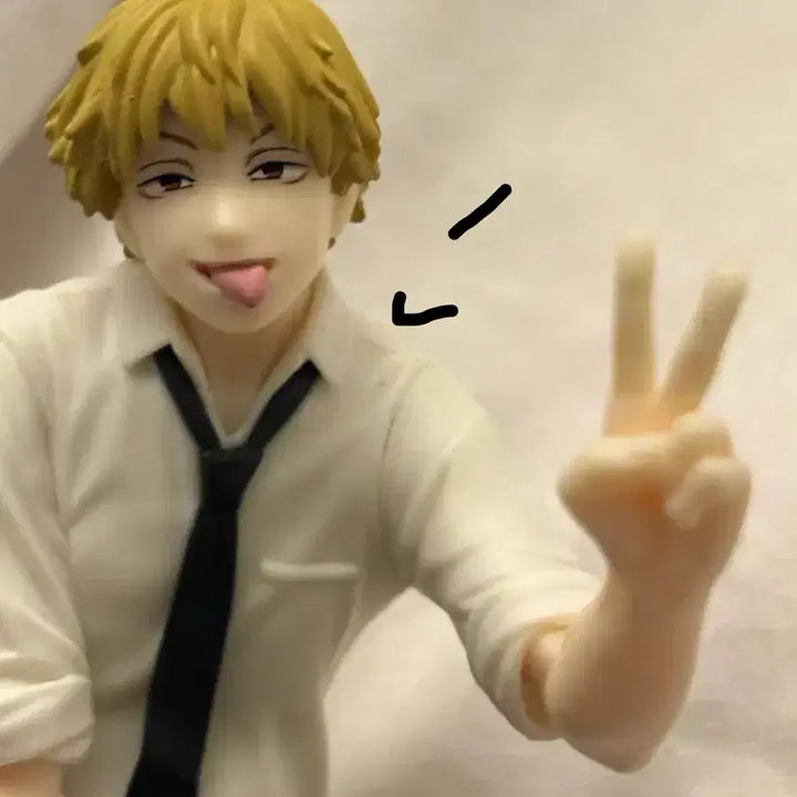 [BUNJANG] Chainsaw Man Denji Noodle Stopper Figure / 체인소맨 덴지 쵸코노세 누들스토퍼 판매합니다