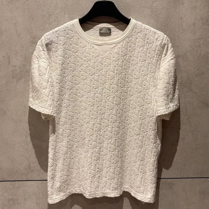 [BUNJANG] Dior Oblique Terry Short Sleeve T-shirt / [ M(100)사이즈 ] 디올 오블리크 테리 반팔티