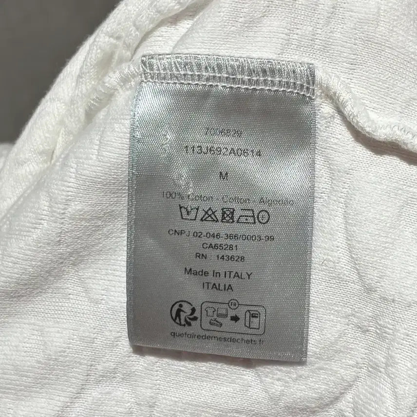 [BUNJANG] Dior Oblique Terry Short Sleeve T-shirt / [ M(100)사이즈 ] 디올 오블리크 테리 반팔티