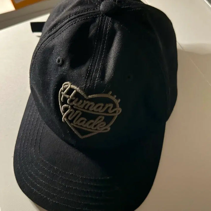 [SOLD OUT] 휴먼메이드 6 패널 트윌 캡 모자 블랙