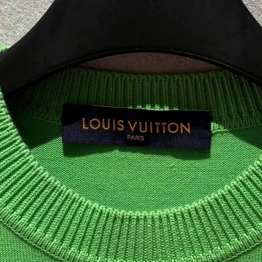 [BUNJANG] Louis Vuitton Signature Hook Knit T-shirt / [ XS(95)사이즈 ] 루이비통 시그니처 후크 니트 반팔티