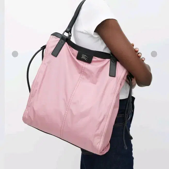 [BUNJANG] Burberry Purple Tote Bag / (정품)남녀공용 버버리 퍼플 토트백