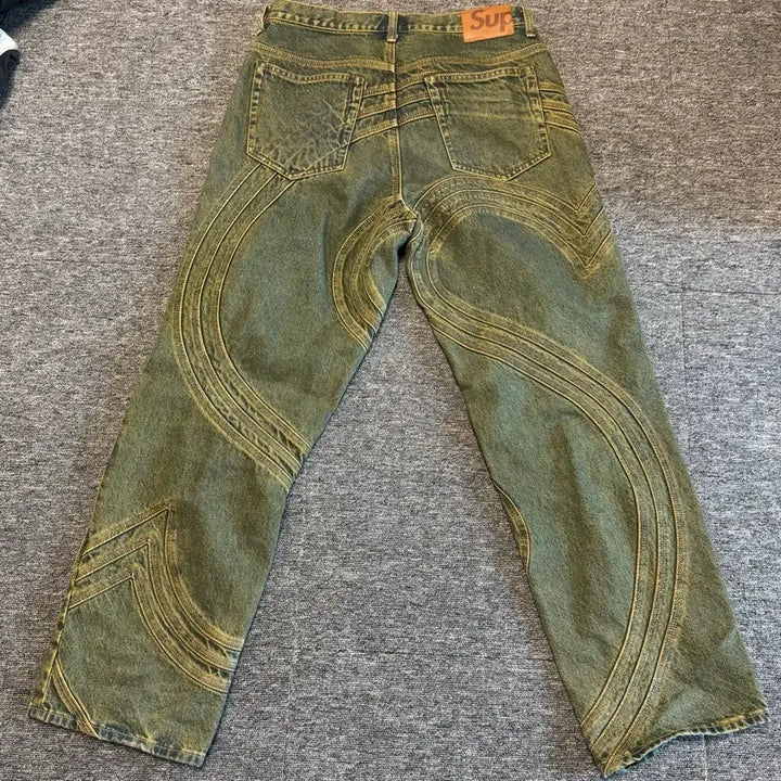 [BUNJANG] Supreme S Logo Loose Fit Jeans 24SS / 30 슈프림 S 로고 루즈 핏 진 더티 - 24SS