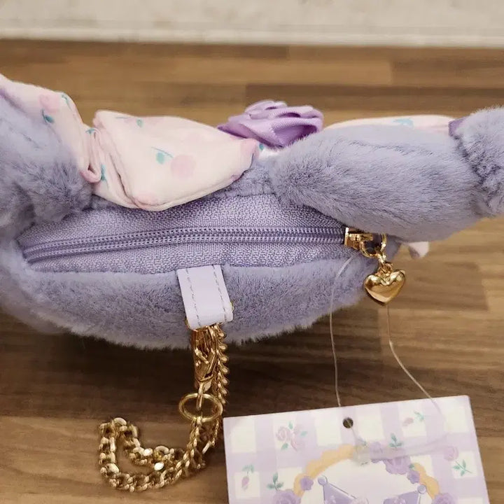 [BUNJANG] Sanrio Kuromi Dolly Rose Face Card Coin Wallet Pouch / 산리오 쿠로미 돌리로즈 페이스 카드 동전 지갑 파우치 (미사용/새상품)