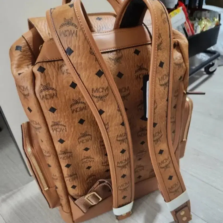 [BUNJANG] MCM Backpack Brown Bag / MCM 가방 백팩 브라운