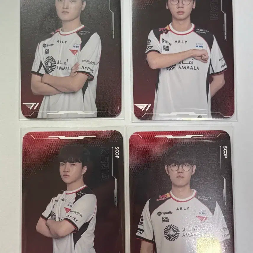 [BUNJANG] T1 soop Photocard Bundle Set / [일괄] 티원 숲 soop 포토카드 포카 T1 photocard