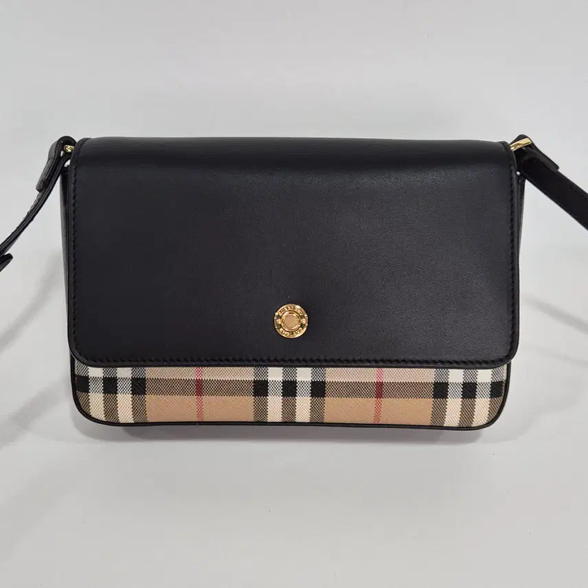 [BUNJANG] Burberry New Hampshire Check Crossbody Bag / 버버리 뉴 햄프셔 체크 크로스백
