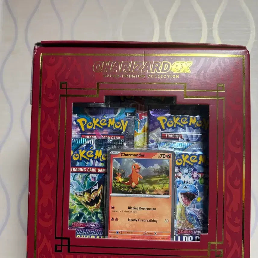 [BUNJANG] Pokemon Charizard Figure Premium Collection / 북미 포켓몬카드 리자몽 피규어 프리미엄 컬렉션