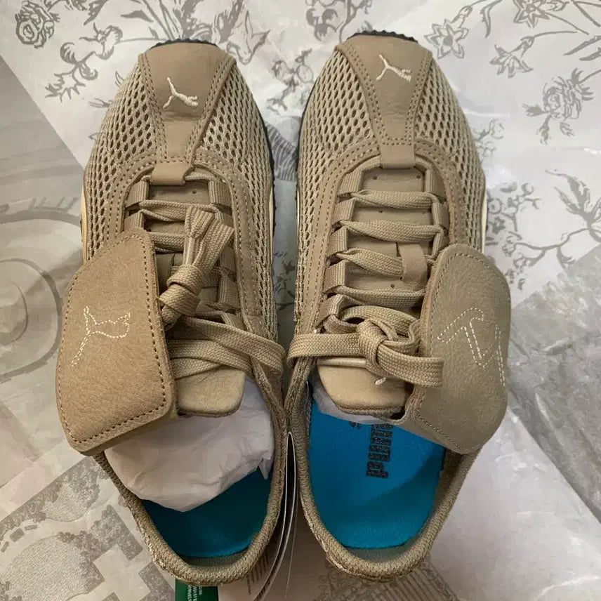 [BUNJANG] Puma x Open Y Y Beige Sneakers / 푸마x오픈와이와이 신발