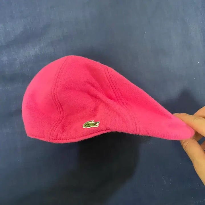 [BUNJANG] Lacoste Pink Hunting Cap / 라코스테 헌팅캡 핑크색