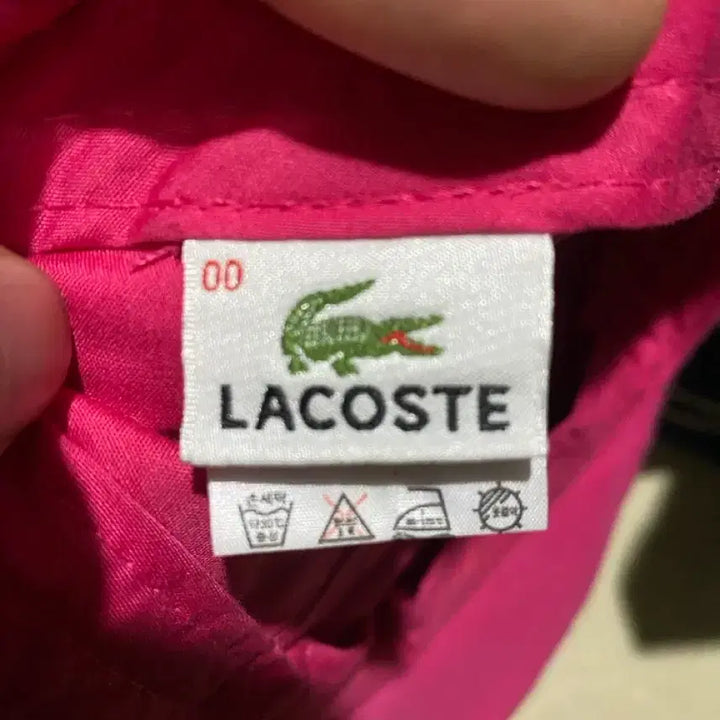 [BUNJANG] Lacoste Pink Hunting Cap / 라코스테 헌팅캡 핑크색