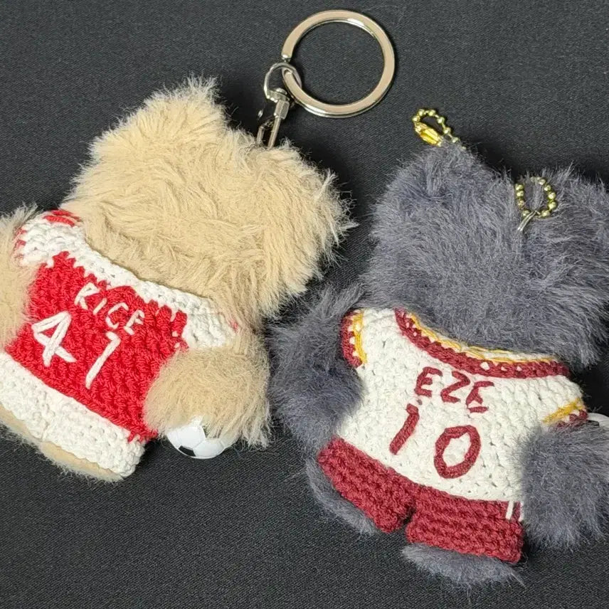 [BUNJANG] Arsenal Soccer Jersey Keyring / 아스날 축구 유니폼 키링 ( 주문제작 )