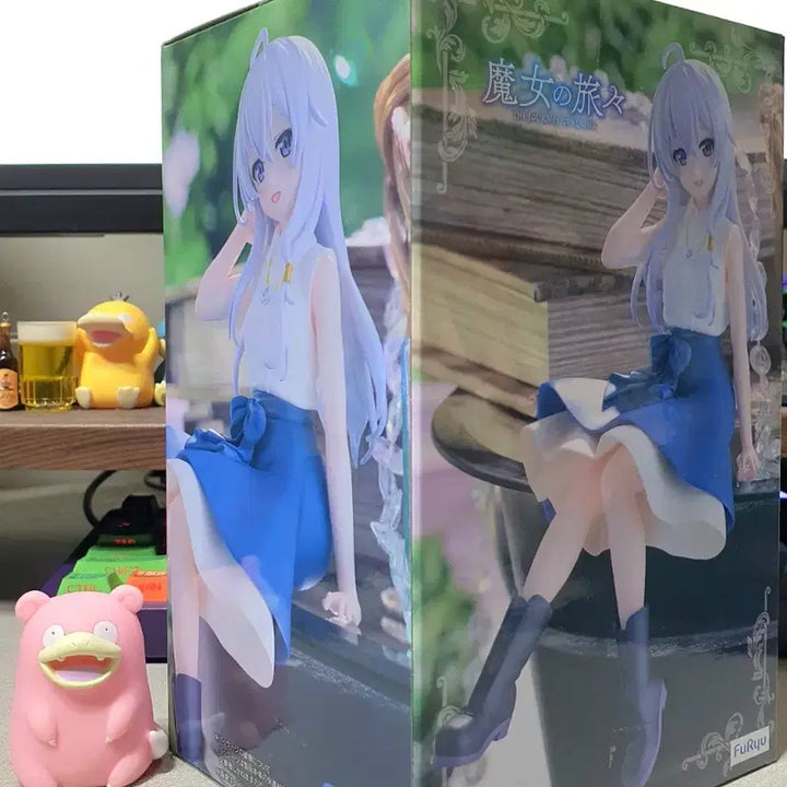 [BUNJANG] FURYU Elaina Flare Skirt Ver. Noodle Stopper Figure (Sealed) / (미개봉)후류 마녀의 여행 누들 스토퍼 피규어 일레이나 플레어 스커트