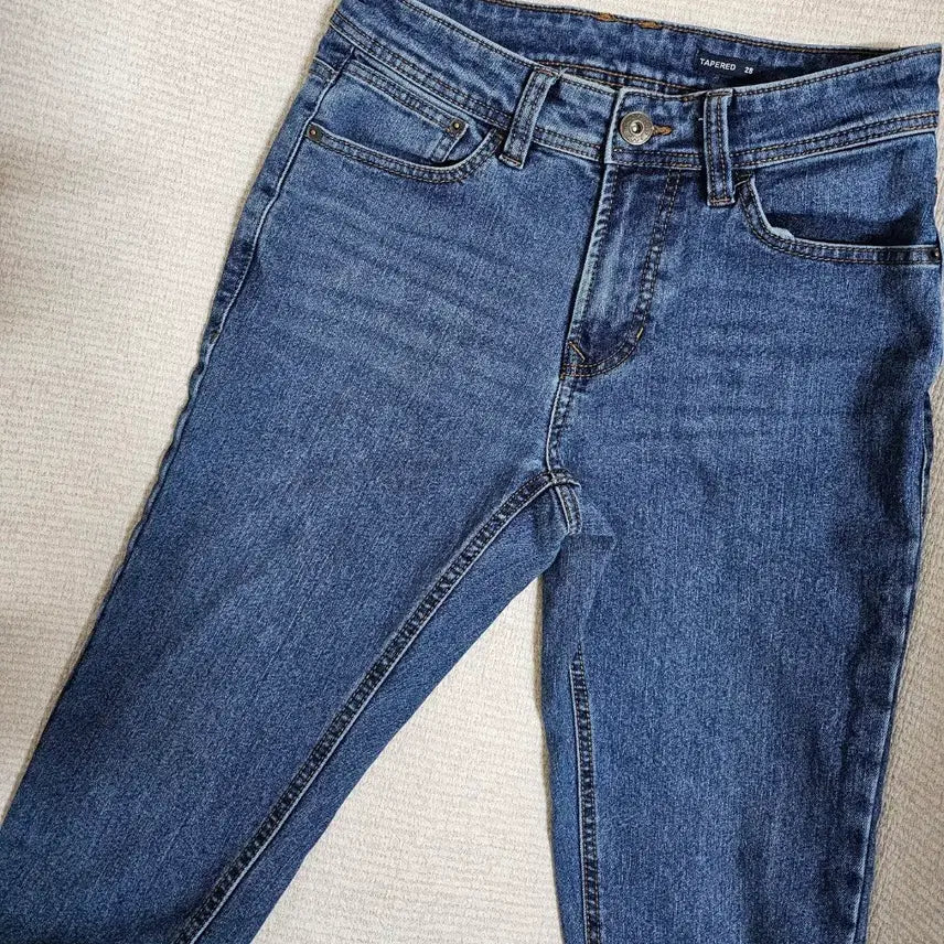 [BUNJANG] Tapered Fit Denim Jeans / 청바지 테이퍼드핏 데님 28사이즈.
