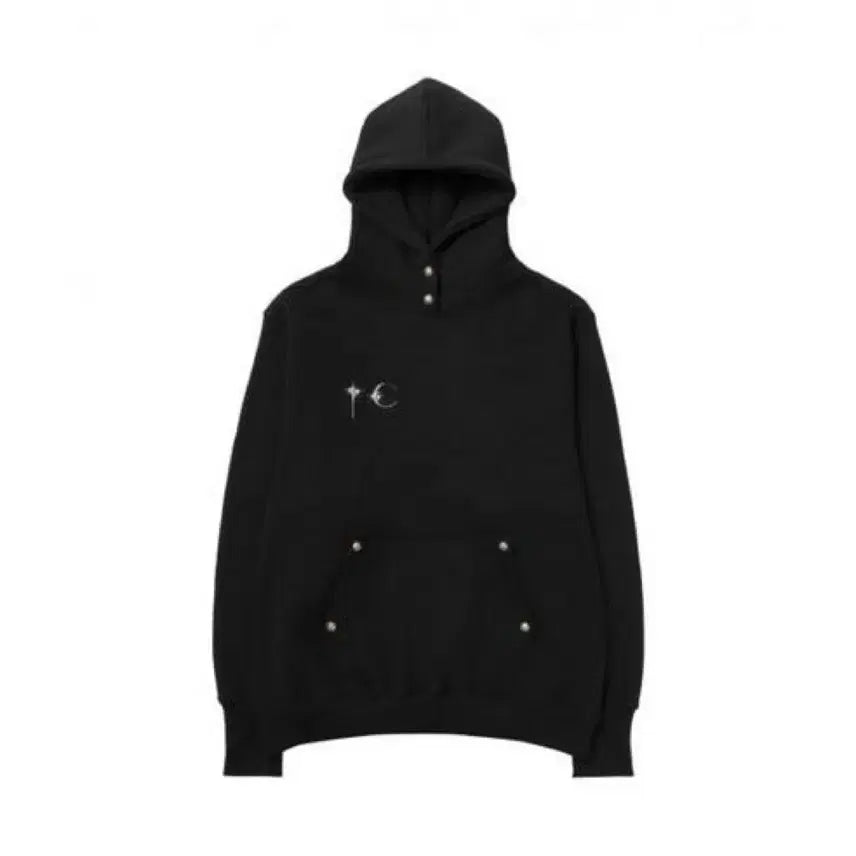 [BUNJANG] The Cut Club Armor Hoodie Black / 떠그클럽 아머 후드 블랙