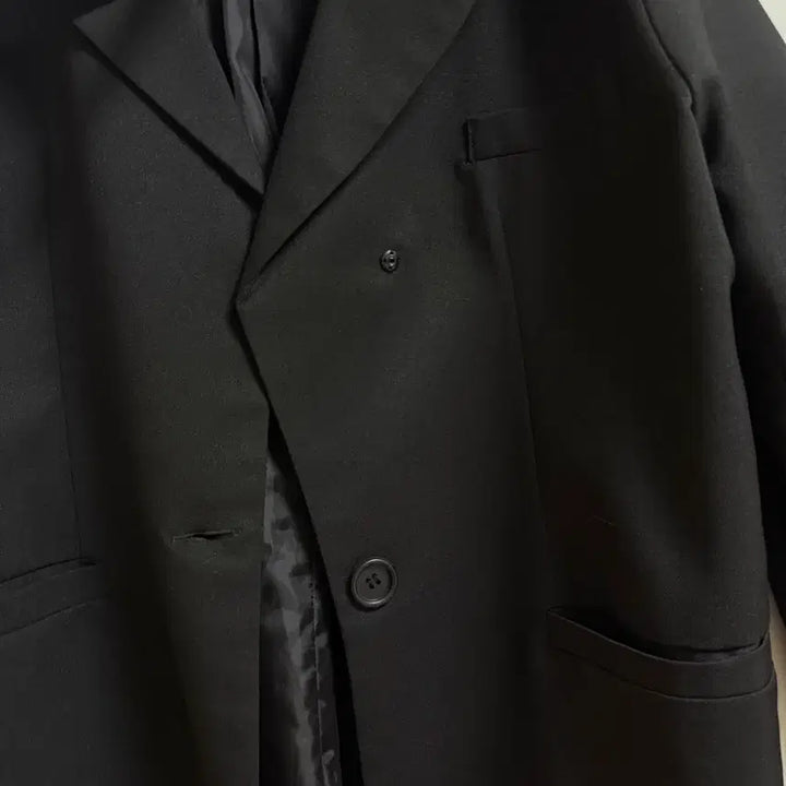 [BUNJANG] Black Belted Jacket Dress / 블랙 벨트 자켓 원피스
