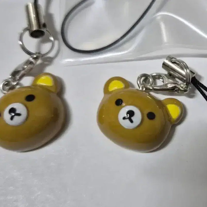 [BUNJANG] Rilakkuma Bear Face Keychain / 리락쿠마 곰돌이 키링