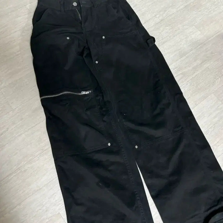[BUNJANG] DSR Carpenter Pants Black / 디앤에스알 카펜터 팬츠 블랙 S