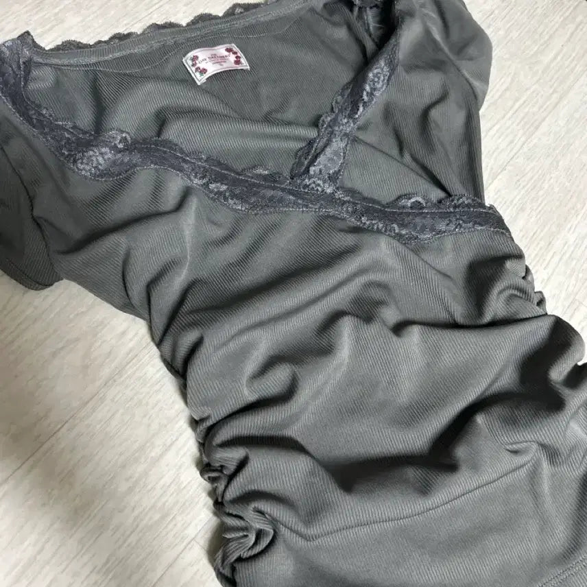 [SOLD OUT] 스컬프터 레이스 랩 티셔츠 차콜L