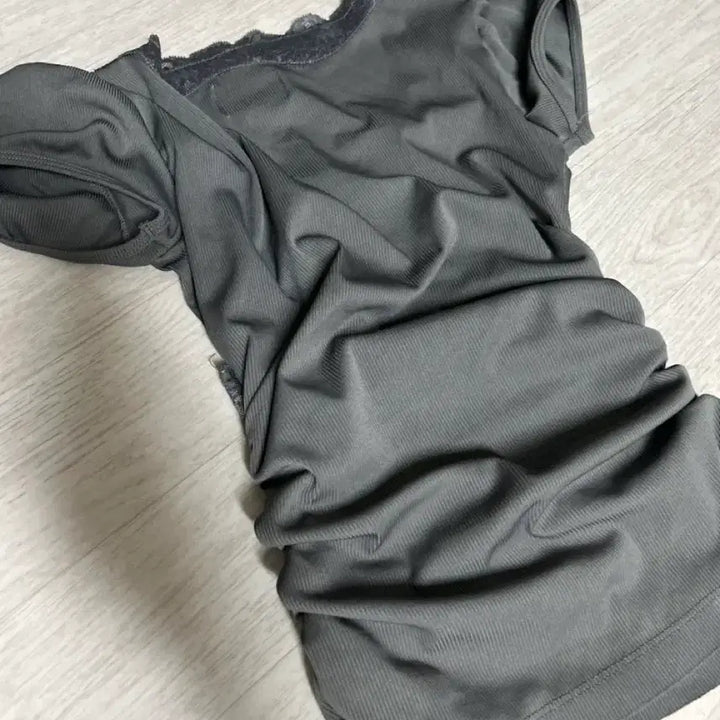 [SOLD OUT] 스컬프터 레이스 랩 티셔츠 차콜L