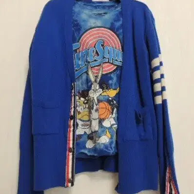 [BUNJANG] Looney Tunes Vintage T-Shirt / Looney Tunes 루니 툰 프린팅 빈티지 티셔츠 / 반품 45cm
